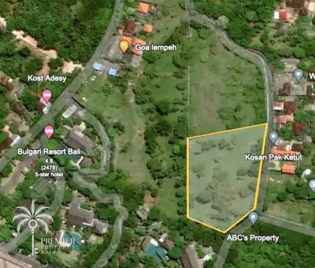 PECATU CLIFF — 6,000 sqm pink zone freehold, steps from Bulgari and Six Senses — Pecatu, Bali (photo 4)