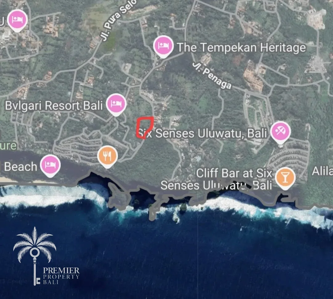 PECATU CLIFF — 6,000 sqm pink zone freehold, steps from Bulgari and Six Senses — Pecatu, Bali (photo 5)