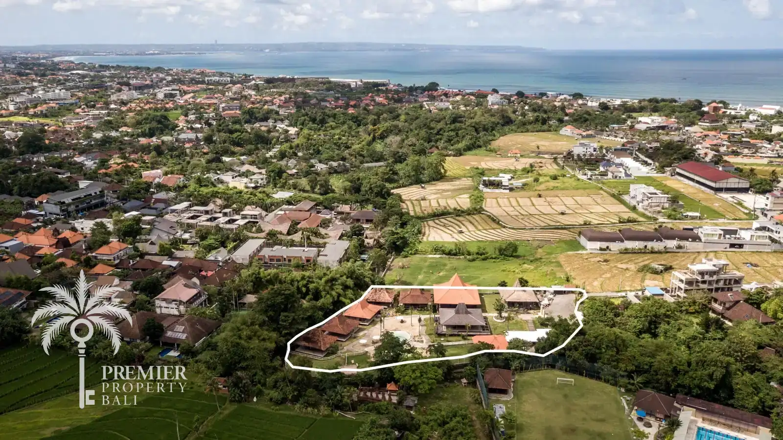 BERAWA — 6,300 sqm W-2 tourism subzone, development-ready — Berawa, Bali (photo 1)