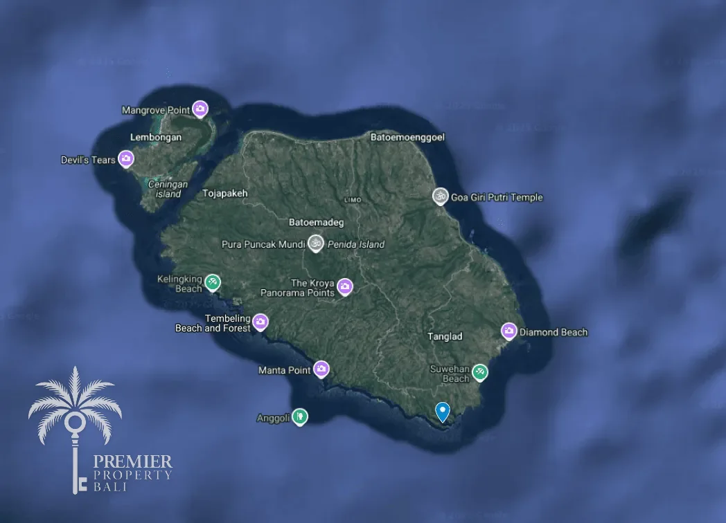 NUSA PENIDA SOUTH — 13,300 sqm on Nusa Penida's undeveloped southeast coast — Nusa Penida, Bali (photo 4)