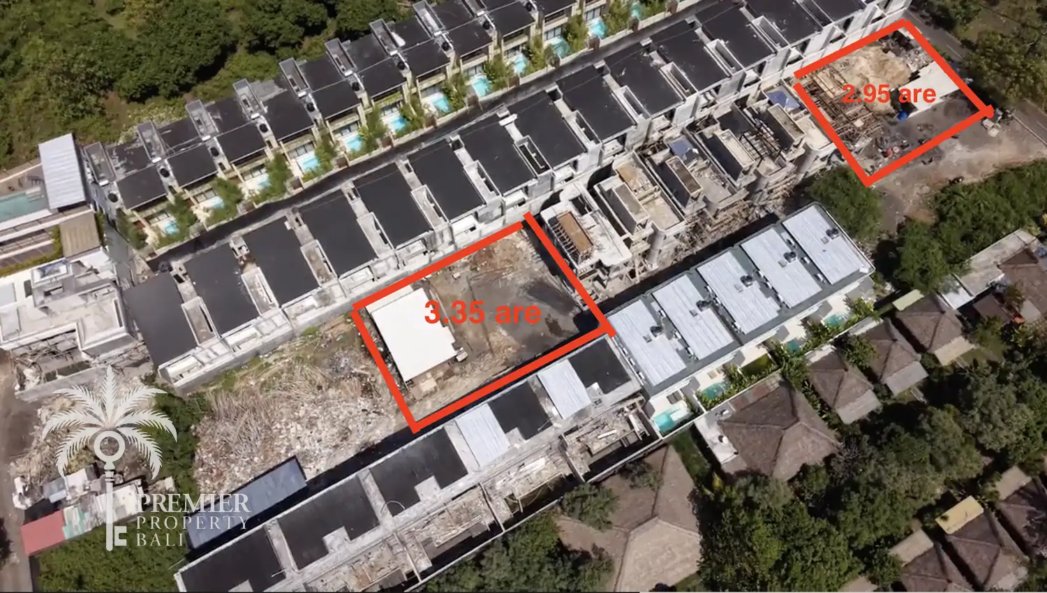 BALANGAN, two leasehold plots of 2.95 and 3.35 are beside a new villa complex — Balangan, Bali (photo 5)