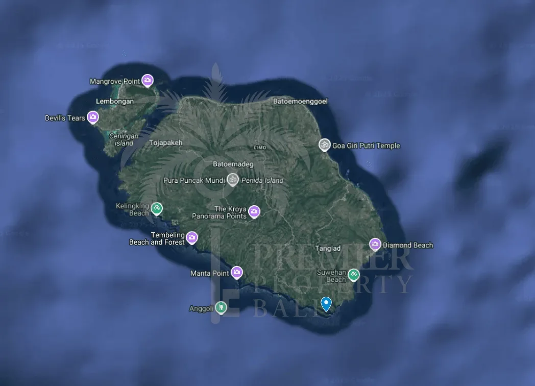 NUSA PENIDA SOUTH — 13,300 sqm on Nusa Penida's undeveloped southeast coast — Nusa Penida, Bali (photo 4)