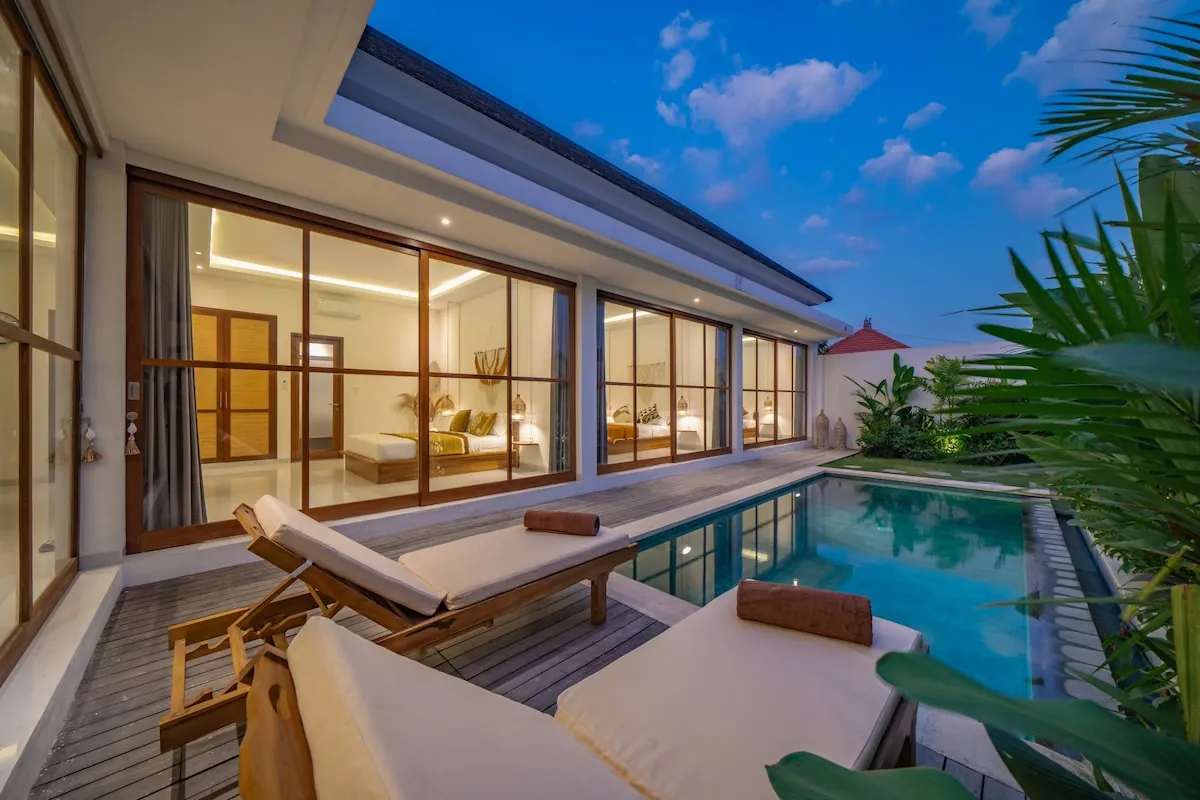 PERERENAN MODERN — brand-new 3BR with private pool amid lush greenery — Pererenan, Bali (photo 4)