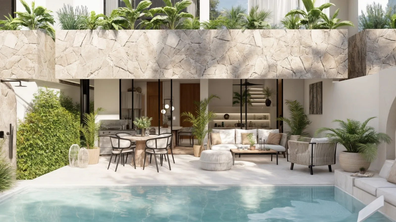 ISLAND VILLA — avant-garde 2BR residences combining privacy and tropical character — Nunggalan, Bali (photo 1)
