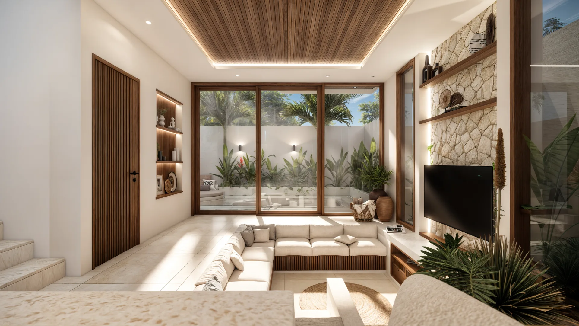 BALANGAN ROOFTOP — Mediterranean-style 2BR with breathtaking rooftop views, fully furnished — Balangan, Bali (photo 4)