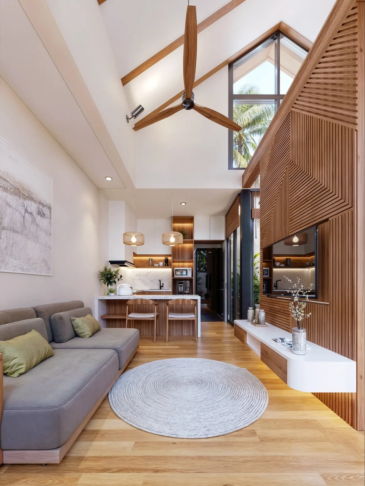 THE TEAK RETREAT — modern tropical 1BR sanctuary in Sayan's serene jungle — Ubud, Bali (photo 2)
