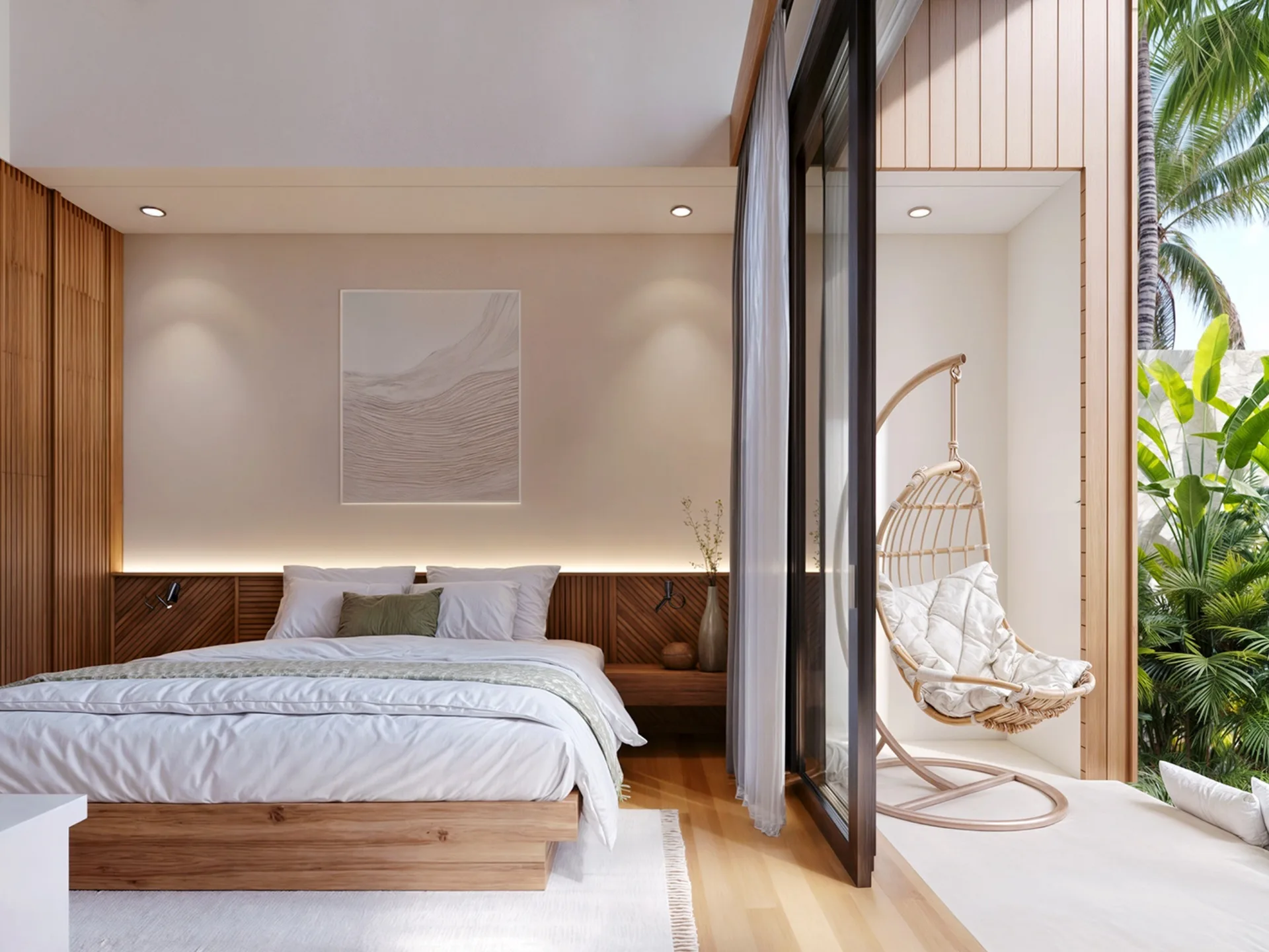 THE TEAK RETREAT — modern tropical 1BR sanctuary in Sayan's serene jungle — Ubud, Bali (photo 3)