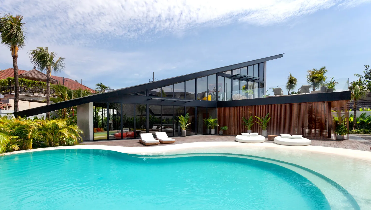 SERAYA • Completed 5-bedroom architectural estate in Canggu — Canggu, Bali