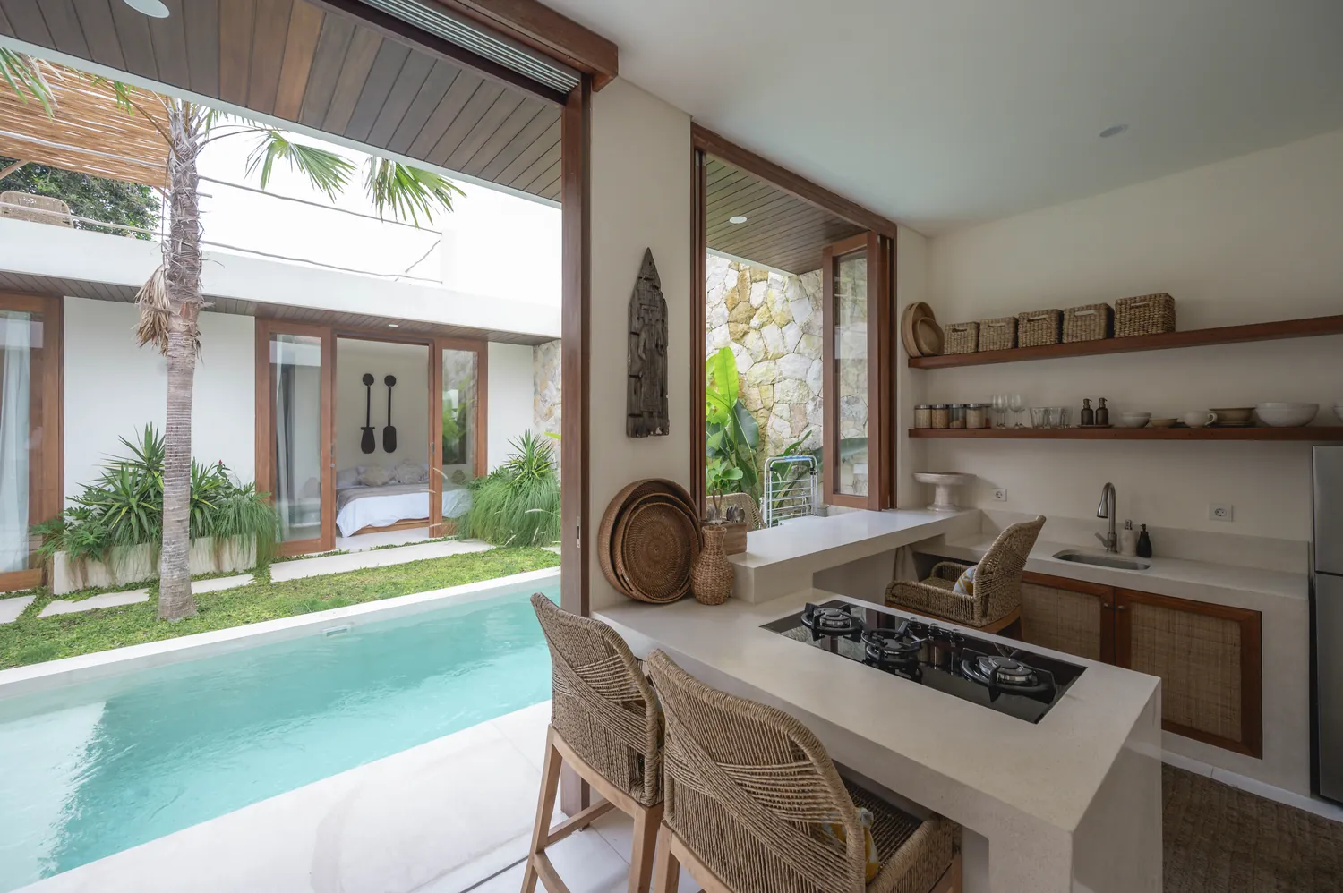 VILLA BAYUH, 2BR with private pool and roof terrace in north Pererenan, Pererenan, Bali — photo 7