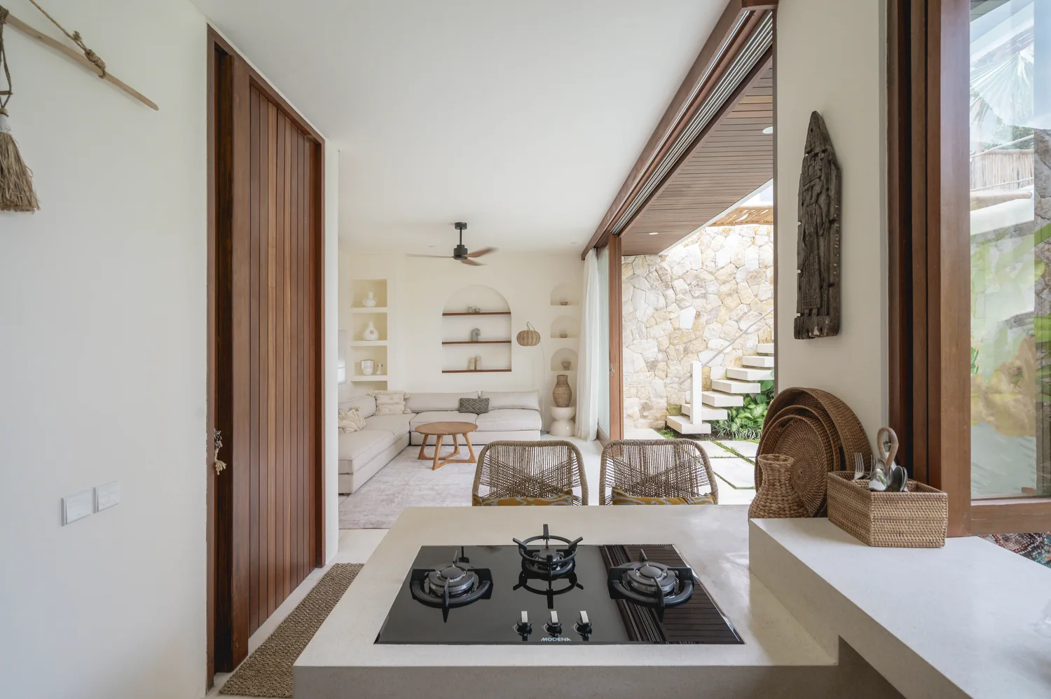 VILLA BAYUH, 2BR with private pool and roof terrace in north Pererenan, Pererenan, Bali — photo 9