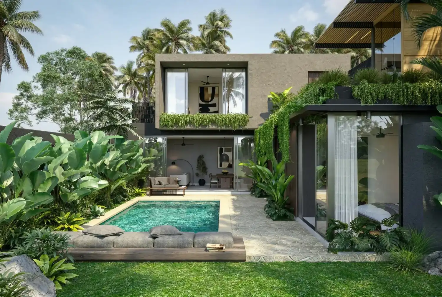 TIRTA • 2 and 3-bedroom villas in Uluwatu — Uluwatu, Bali