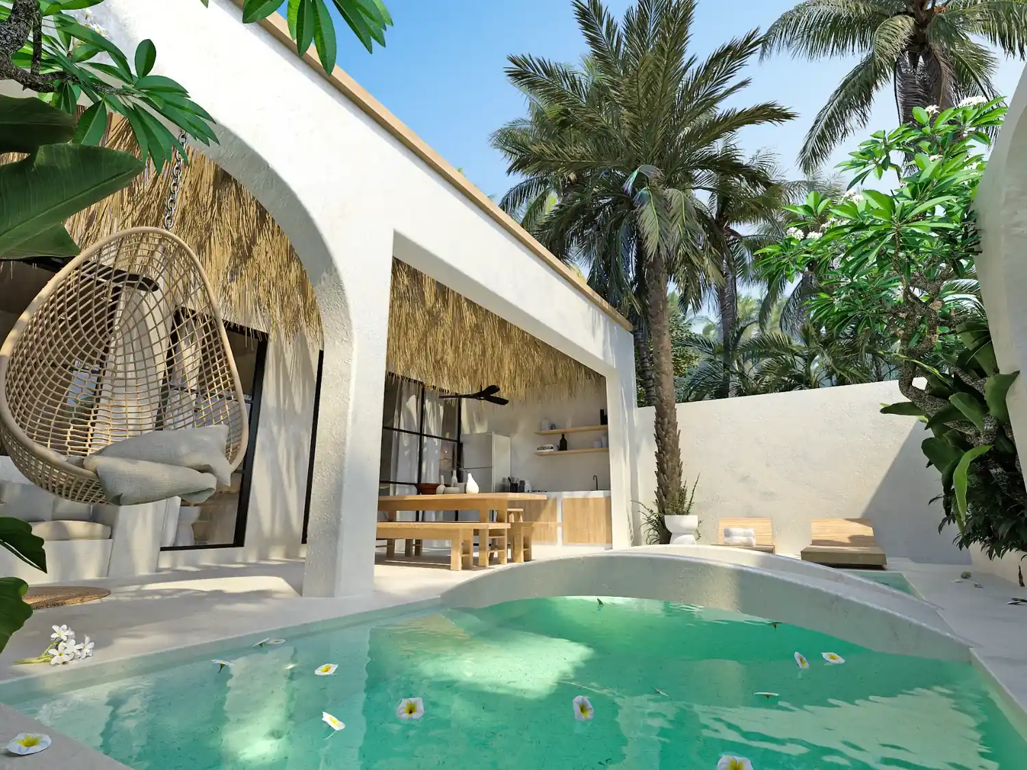 SALA VILLA — 2BR villa for sale in Kerobokan, Bali