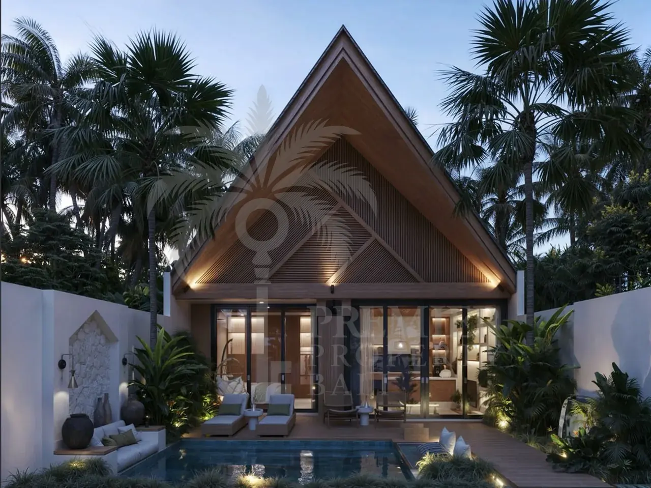 THE TEAK SANCTUARY — Maldivian-inspired 1BR with private pool in a jungle setting — Ubud, Bali (photo 6)