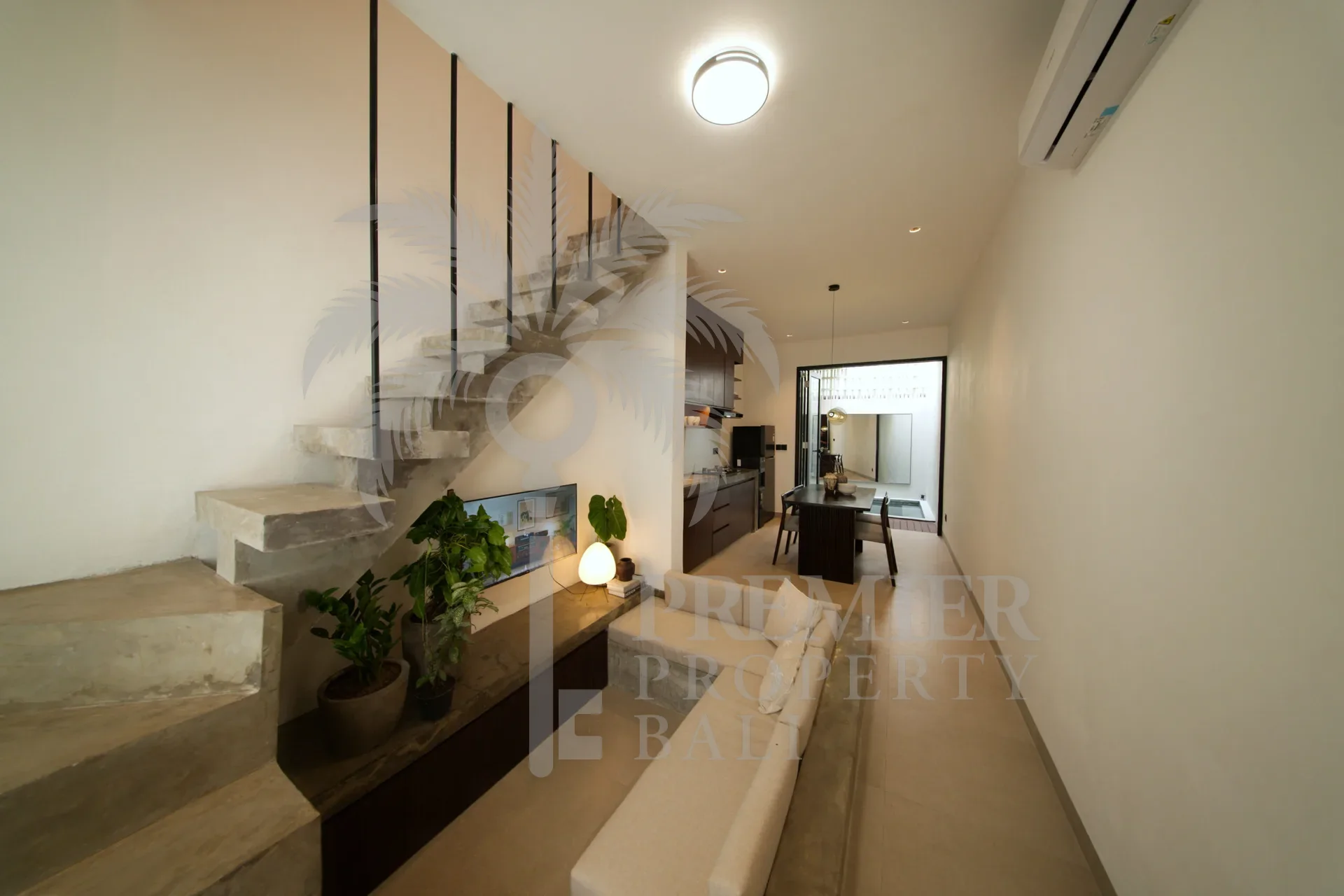 ARIA — turnkey loft-style 1BR with unique open-plan tropical design — Berawa, Bali (photo 6)