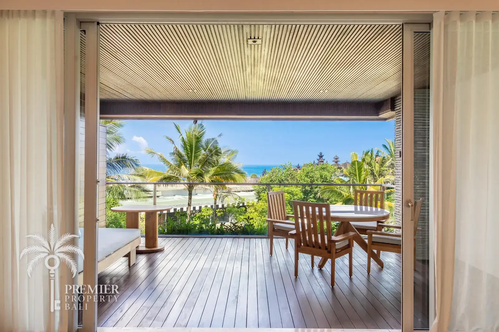 AZURE — spacious 1BR oceanfront suite inside a luxury resort — Canggu, Bali