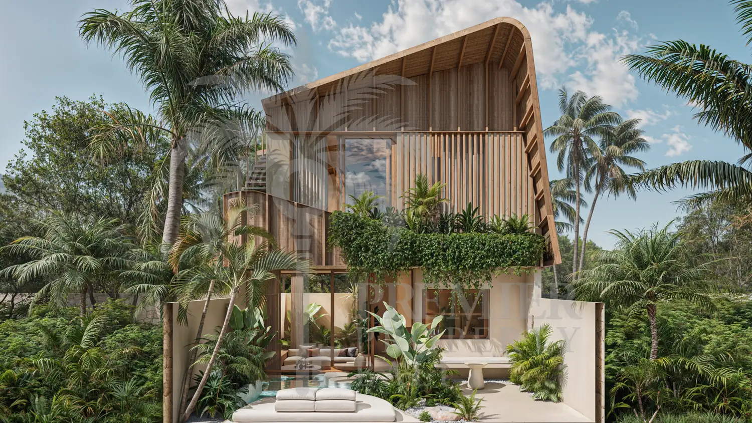 GALA • 1-bedroom villa with ocean view rooftop in Uluwatu — Uluwatu, Bali