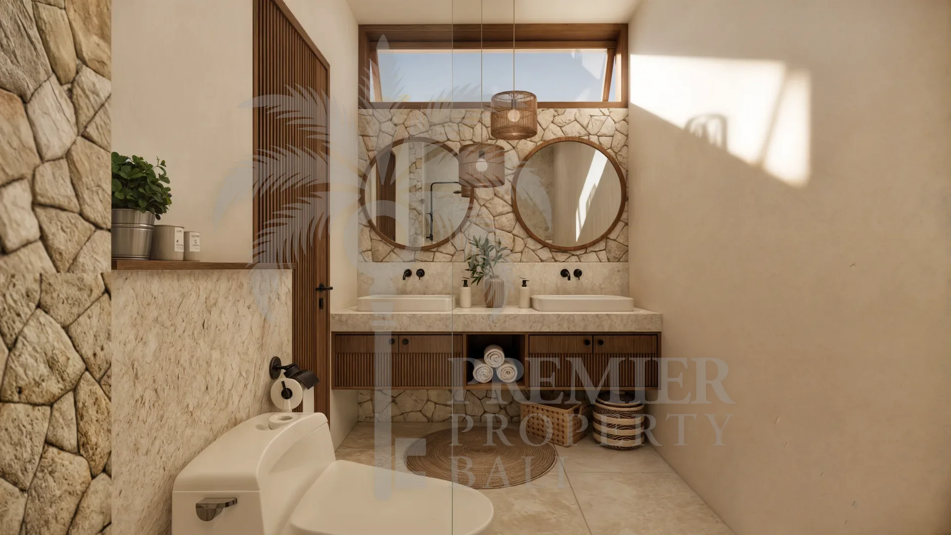 BALANGAN ROOFTOP — Mediterranean-style 2BR with breathtaking rooftop views, fully furnished — Balangan, Bali (photo 4)