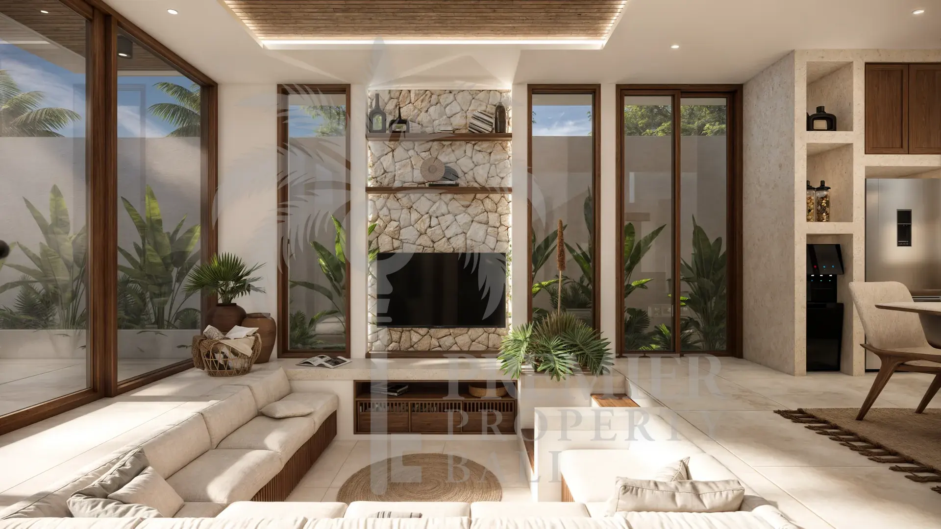 BALANGAN ROOFTOP — Mediterranean-style 2BR with breathtaking rooftop views, fully furnished — Balangan, Bali (photo 2)