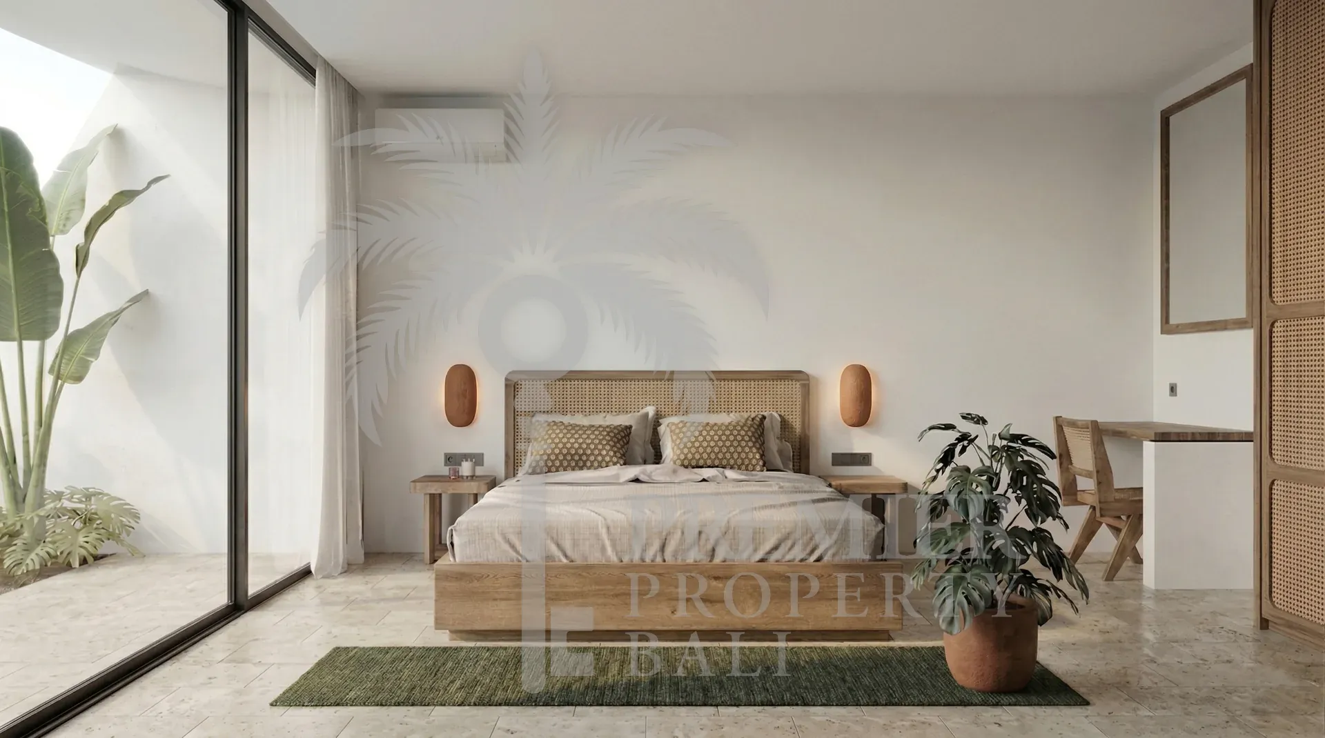 THE BINGIN VISTA — 2BR with natural airflow, front and rear gardens, tropical ambiance — Bingin, Bali (photo 4)