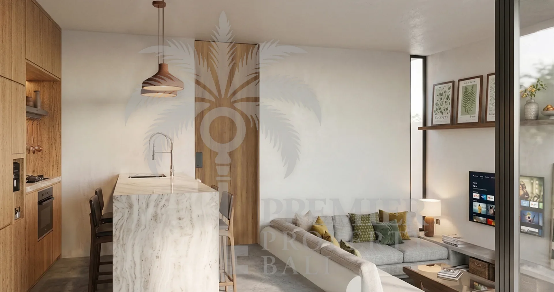 THE BINGIN VISTA — 2BR with natural airflow, front and rear gardens, tropical ambiance — Bingin, Bali (photo 3)