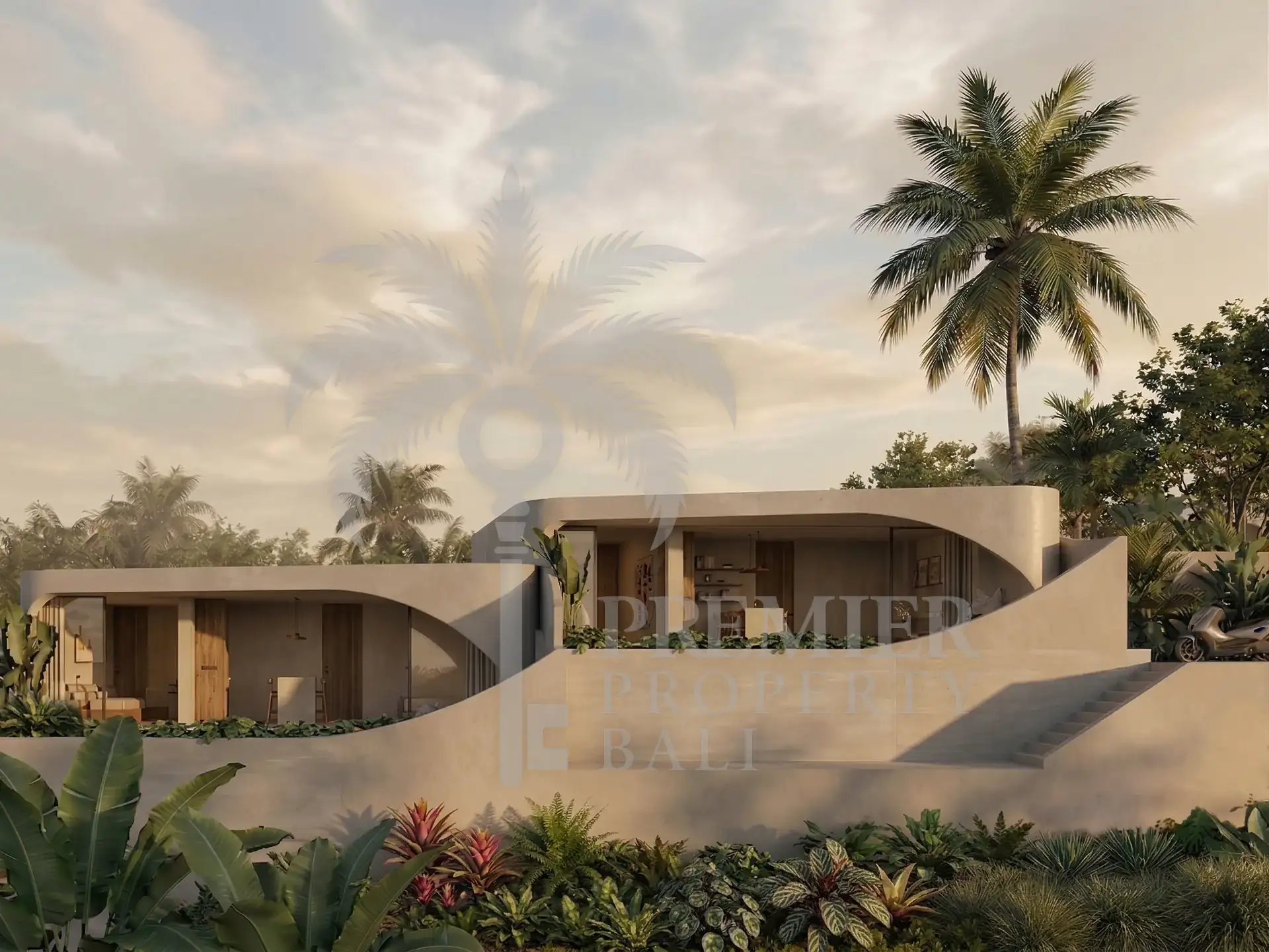THE BINGIN VISTA — 2BR with natural airflow, front and rear gardens, tropical ambiance — Bingin, Bali (photo 5)