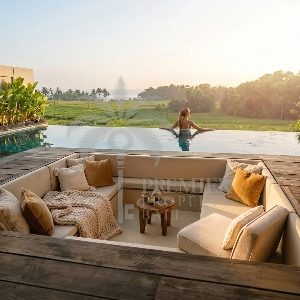 GREEN COAST — fully furnished 2-storey sanctuary, moments from the beach, 25-year lease — Tabanan, Bali (photo 5)