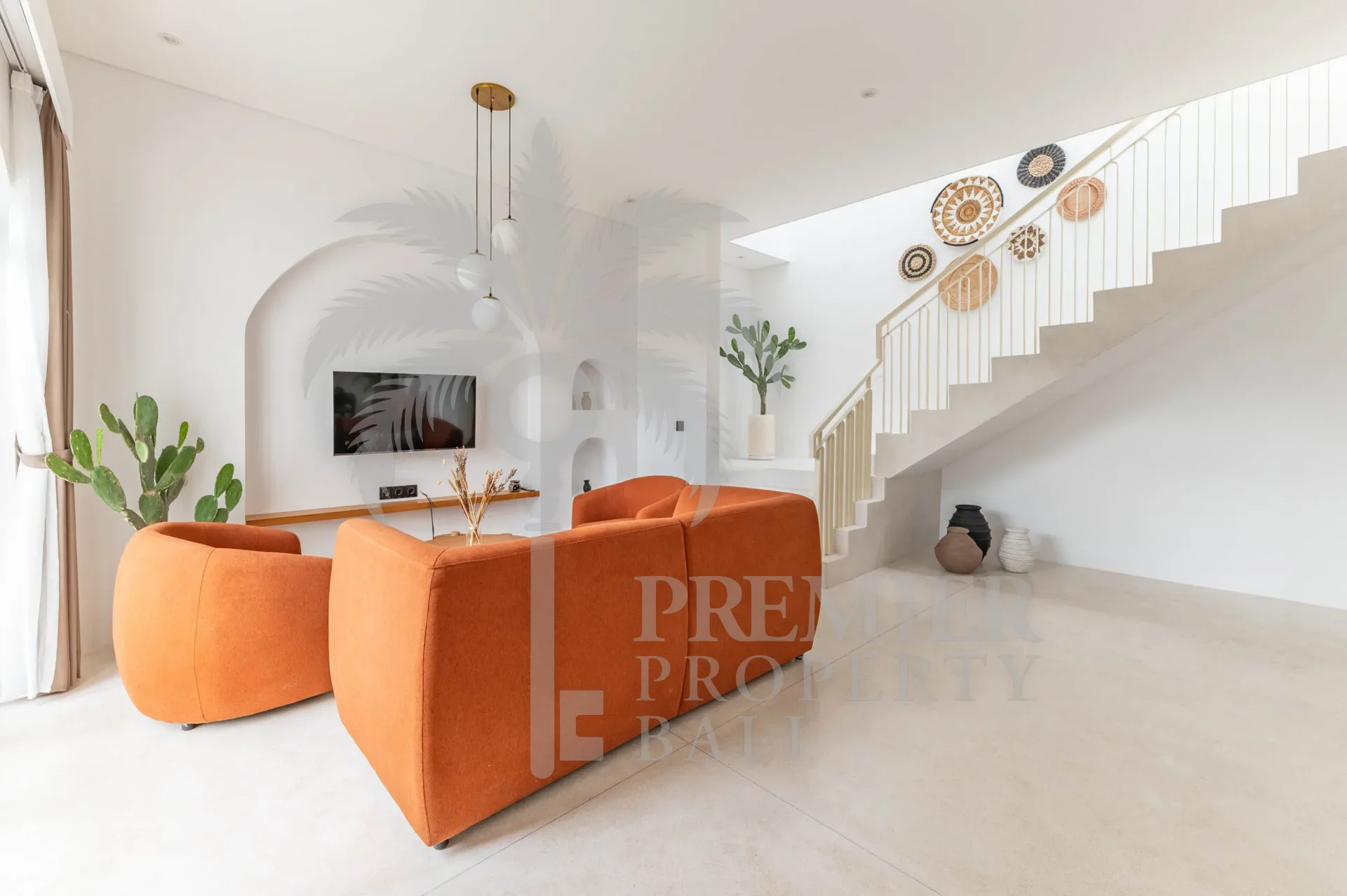 SORAI — Mediterranean 2BR, move-in ready, 27-year lease with guaranteed extension — Pererenan, Bali (photo 2)
