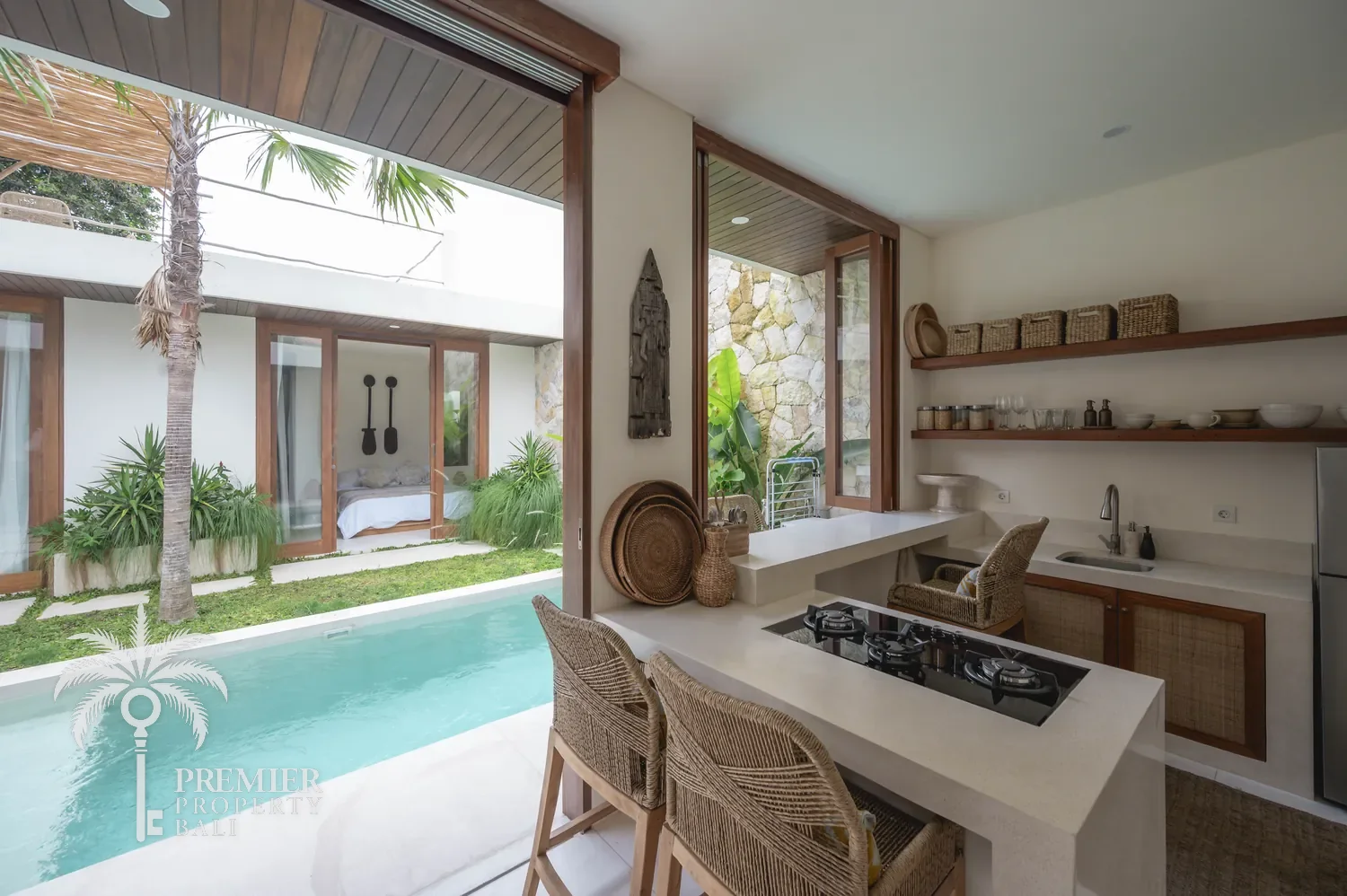 VILLA BAYUH, 2BR with private pool and roof terrace in north Pererenan, Pererenan, Bali — photo 7