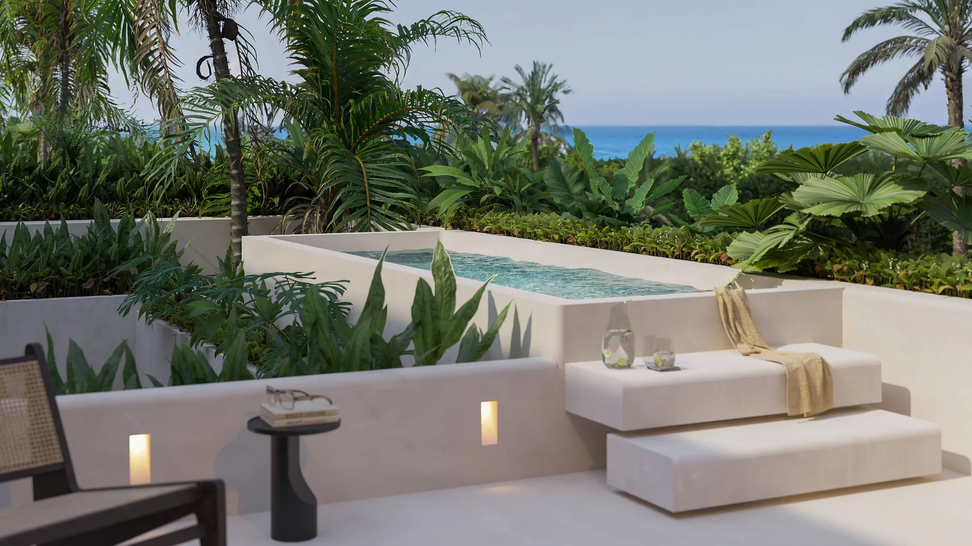 BINGIN HILLS — completed 3BR with private pool and direct ocean views — Bingin, Bali (photo 2)
