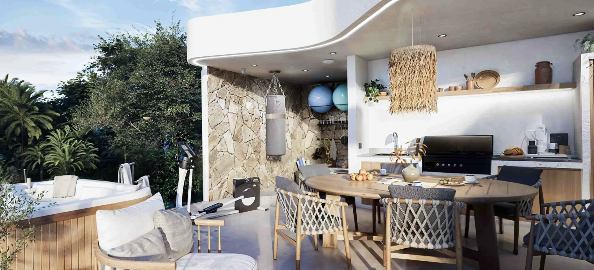 MORA — two-storey rooftop villa at the entrance of Nyang Nyang Beach — Nyang Nyang, Bali (photo 6)