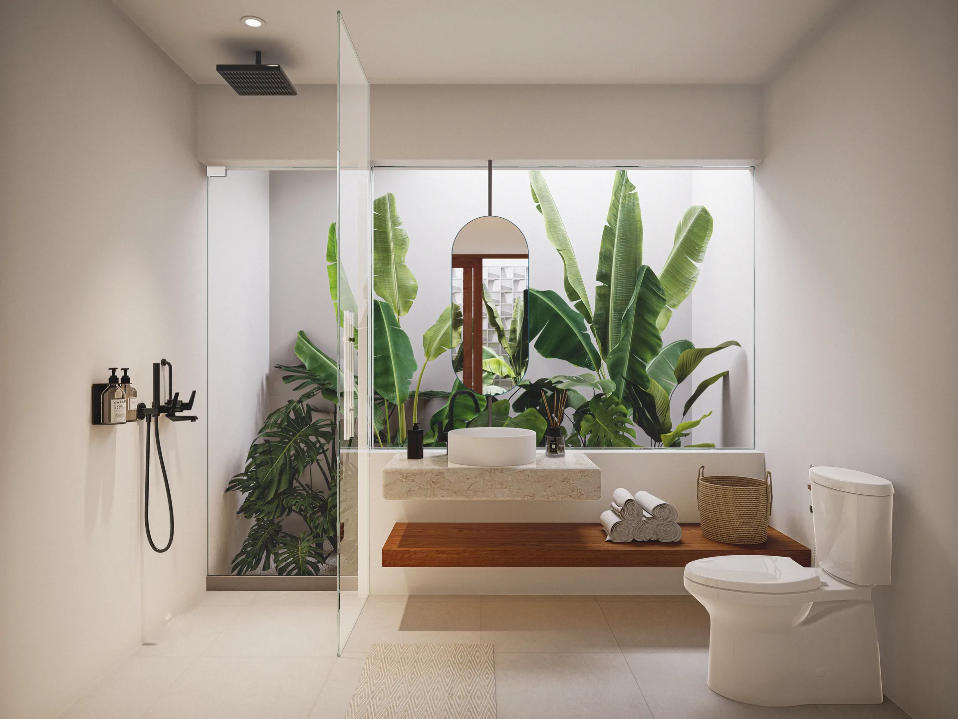 THE BALANGAN HAVEN — minimalist Mediterranean 1BR with direct beach views — Balangan, Bali (photo 2)