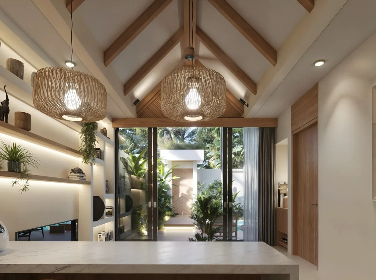 THE TEAK SANCTUARY — Maldivian-inspired 1BR with private pool in a jungle setting — Ubud, Bali (photo 6)